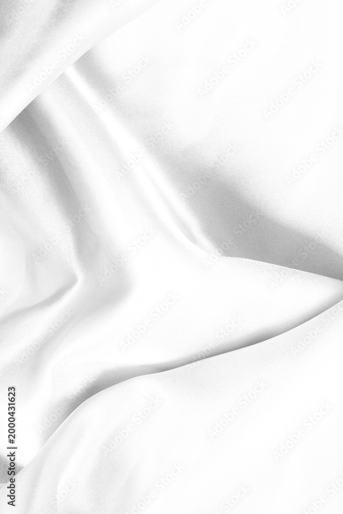 Fototapeta premium white bedding sheets texture for background