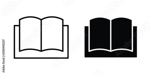 Book icon pack, best for Graphic designs. Vector