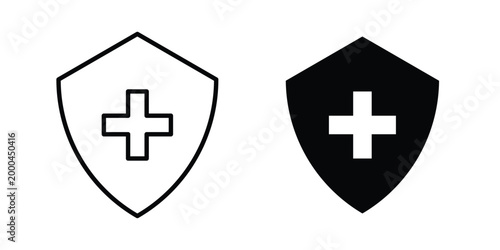 Immunity icon pack, best for Graphic designs. Vector