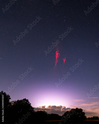 Canvastavla red sprites