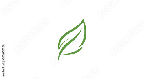 Green Leaf Vector Illustration
