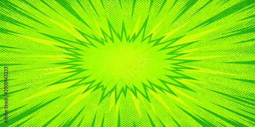Abstract bright green background with tropical palm leaf texture and macro plant foliage design features light lines and summer nature patterns for a bright flora backdrop