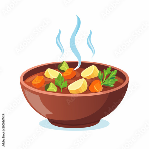 Deftiger Rindereintopf mit Wurzelgemüse