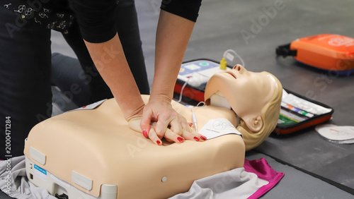 first aid course - company safety - cardiac massage - Basic Life Support