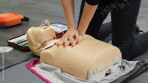 first aid course - company safety - cardiac massage - Basic Life Support