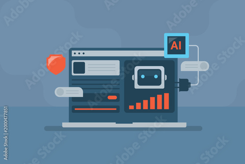 A CMS plugin adds additional features without coding and enables chatbot integration.