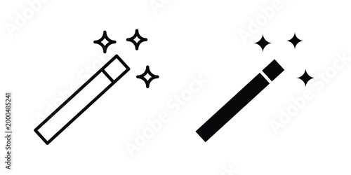 Magic icon pack vectors for graphic projects.
