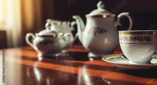 coffee cup and teapot, coffee cup and teapot