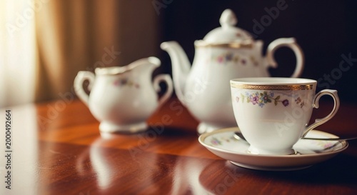 coffee cup and teapot, coffee cup and teapot