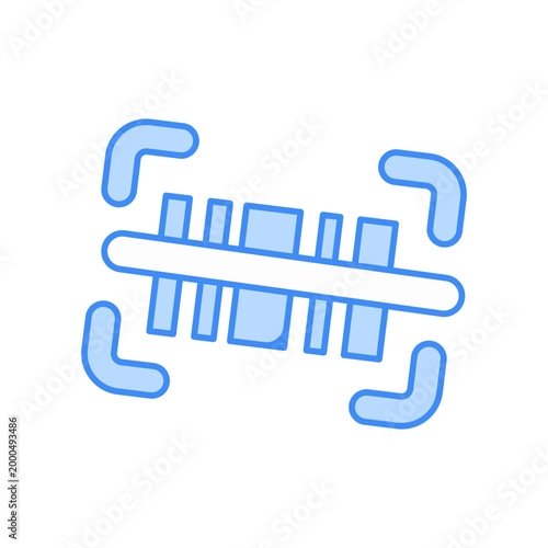 Barcode Scan vector icon