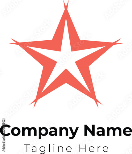 Sharp Star Dynamic Logo