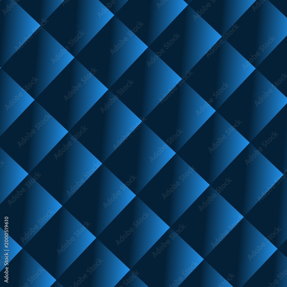 Obraz premium Abstract 3D Geometric Seamless Pattern Collection with Gradient Backgrounds