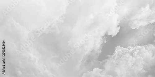 Atmospheric Monochrome Sky Texture. Abstract Gray Sky with Dynamic Clouds