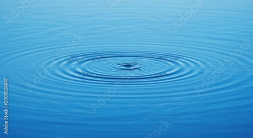 Water ripple effect on surface.