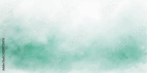 An abstract blue watercolor background features a dark and light textured cloudscape blending smoky nature elements with a bright watery sky backdrop