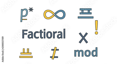 Mathematics symbols and notations.