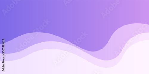 Abstract fluid waves shapes design