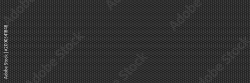 Dark charcoal honeycomb mesh pattern, fine dot texture.