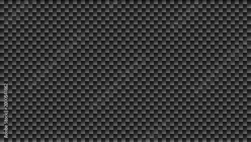 Carbon fiber weave pattern seamless black gray texture.
