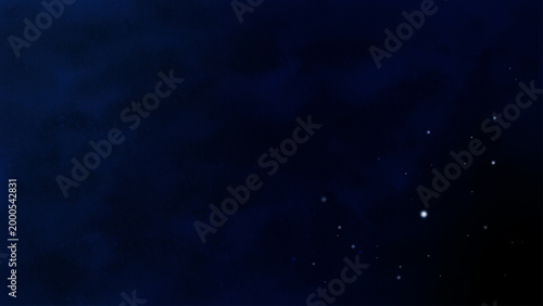 Dark starry sky background with copy space, luxury night backdrop