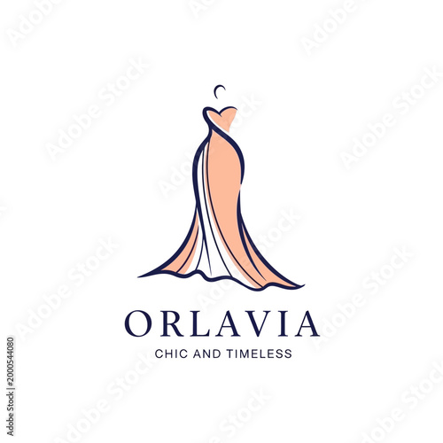 Orlavia Fashion Brand Logo Design.
