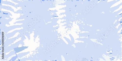 delicate fern frond arrangement with stippled texture on light blue background high quality professional detailed