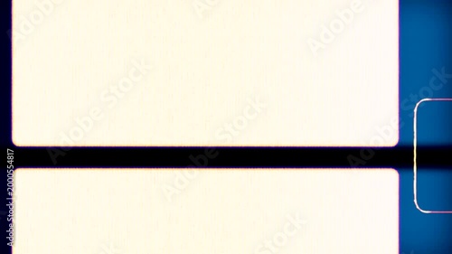 Super 8mm rolling film frame