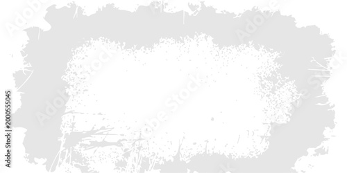 Abstract watercolor and grunge background design featuring a vintage ink splash texture with a black paint brush stroke border and paper element for copy space