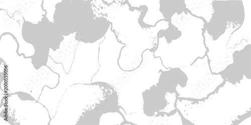 Seamless vector illustration of a detailed map of Europe featuring a pattern with horses and birds on an atlas outline of countries like Ireland and the UK for world travel and geography design