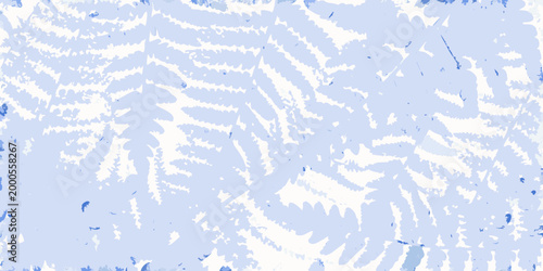 delicate arrangement of fern fronds using stippling technique high quality professional detailed modern elegant stylish