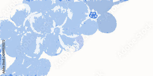 delicate arrangement of blue flowers on white background high quality professional detailed modern elegant stylish