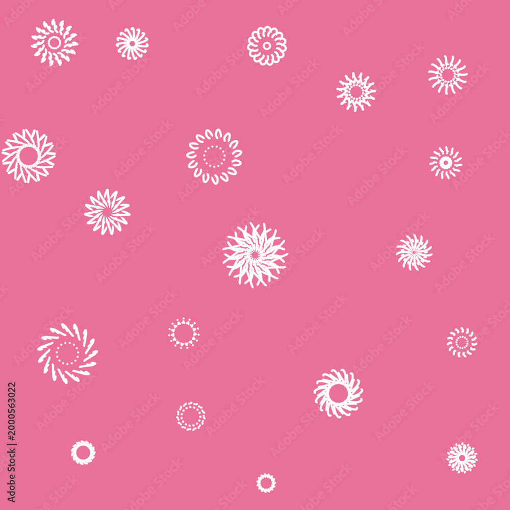 Naklejka premium seamless floral pattern