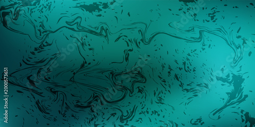 Elegant Dark Teal Gradient Abstract Background eps10