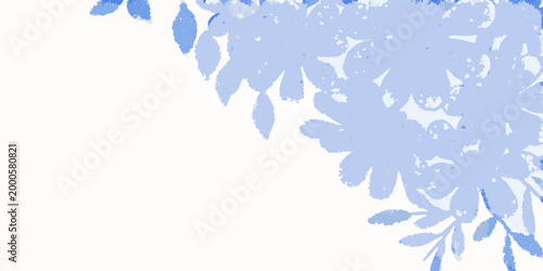 blue floral arrangement on white background high quality professional detailed modern elegant stylish clean crisp