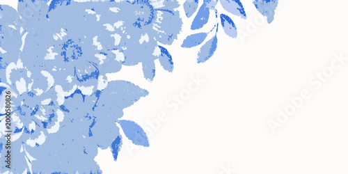 delicate arrangement of blue flowers on white background high quality professional detailed modern elegant stylish