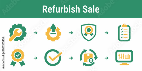 Practical sequence for repairing upgrading checking warranty and listing a refurbished product for resale Suitable for circular marketplaces workshop systems and repair dashboards
