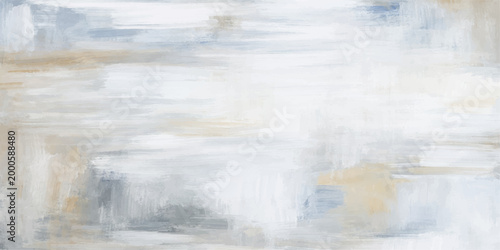 An artistic abstract painting, with soft blended colors evokes a sense of calm and serenity, capturing the subtle beauty of nature. 