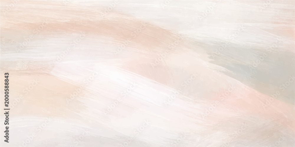 Obraz premium Abstract watercolor washes in gentle, neutral tones, evoking a sense of tranquility and artistic elegance.