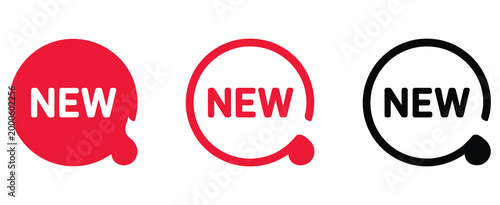 sticker mockup new, promotion sticker new element collection, realistic adhesive label presentation for branding, marketing, packaging, and retail advertising design, modern vector style mockup set