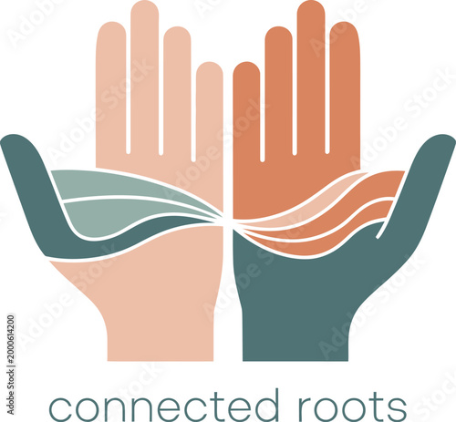 Diverse hands, unity, connection, abstract diversity, and inclusion concepts in a vector. diversity, unity, inclusion, high-demand market.