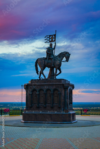 Canvastavla Prince Vladimir, Saint Fedor Monument, Vladimir