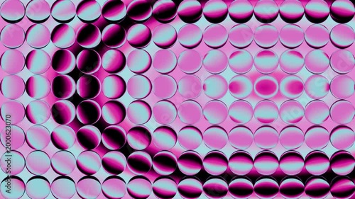 Gradient glass seamless loop animation
