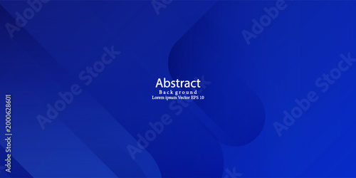 Abstract blue background with glowing geometric lines. Modern blue gradient square shape design. Futuristic technology concept. Suit for brochure, corporate, website, poster, banner, cover modern