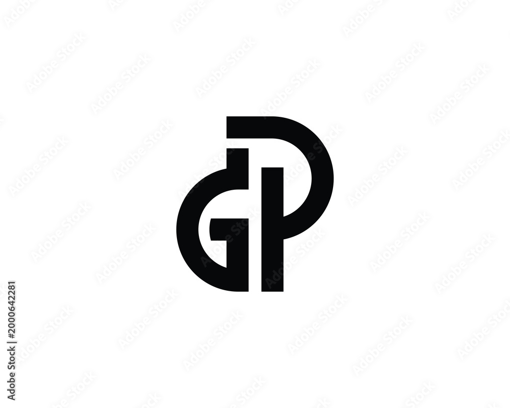 Obraz premium GP Logo Design