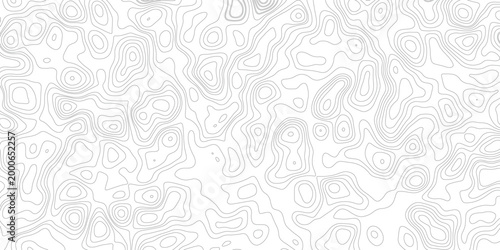 Topographic map background geographic line map with elevation assignments. Modern design with White background with topographic wavy pattern design.paper texture Imitation of a geographical map shades