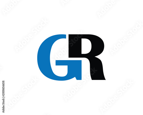 Free Download GR Logo Design - GFXLoad