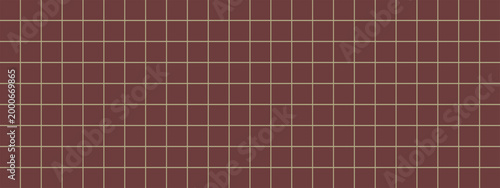 Kitchen or pool mosaic pattern, ceramic tile wall. Tile grid background.