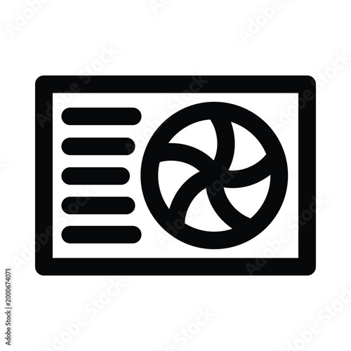 air conditioner icon