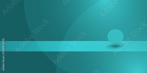 Vector, blue light color background empty studio space colored desk, display products with copy space for display design content. Authors to advertise products on websites,circles are just sweeteners