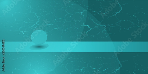 Vector, blue light color background empty studio space colored desk, display products with copy space for display design content. Authors to advertise products on websites,circles are just sweeteners